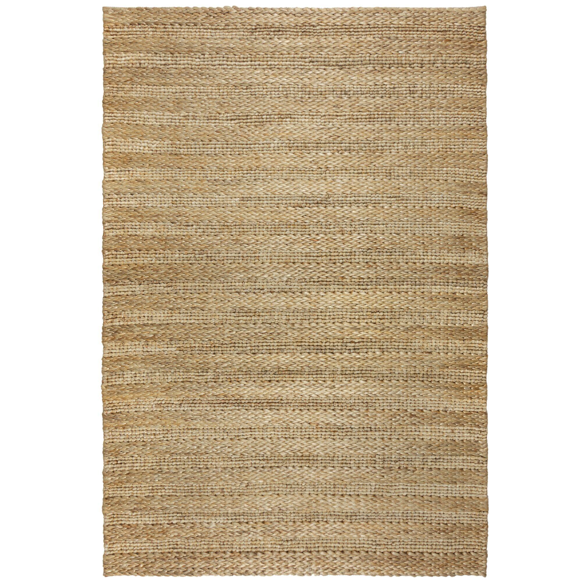 TEPPICH handgewebt CHASE, mit Struktur, aus Kenaf, Natur, 200 x 290 cm - Beige, Textil (200/290cm) - KADIMA DESIGN