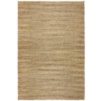 TEPPICH handgewebt CHASE, mit Struktur, aus Kenaf, Natur, 200 x 290 cm - Beige, Textil (200/290cm) - KADIMA DESIGN