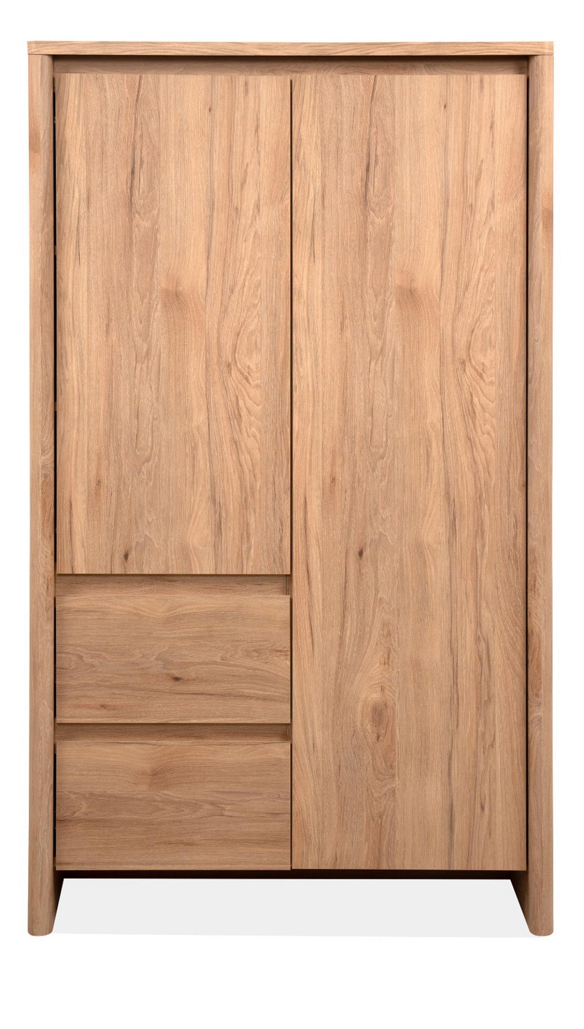 HIGHBOARD Hickory Walnuss 86 x 140 cm, Kommode mit viel Stauraum - Walnussfarben, Holzwerkstoff (86/140/40cm) - Furn.Design