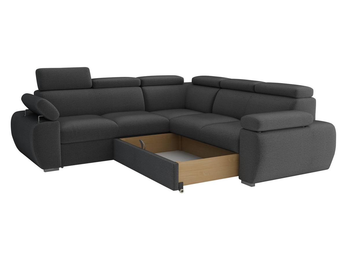 ECKSOFA Boston Maxi - Chromfarben/Bronzefarben, Holz/Textil (260/260cm) - MIRJAN24