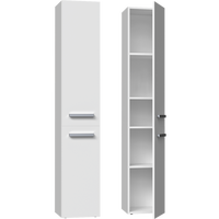 BADEZIMMERSCHRANK Weiß 31/174/30 - Weiß, Holzwerkstoff (31/174/30cm) - RAUMHIRSCH FURNITURE