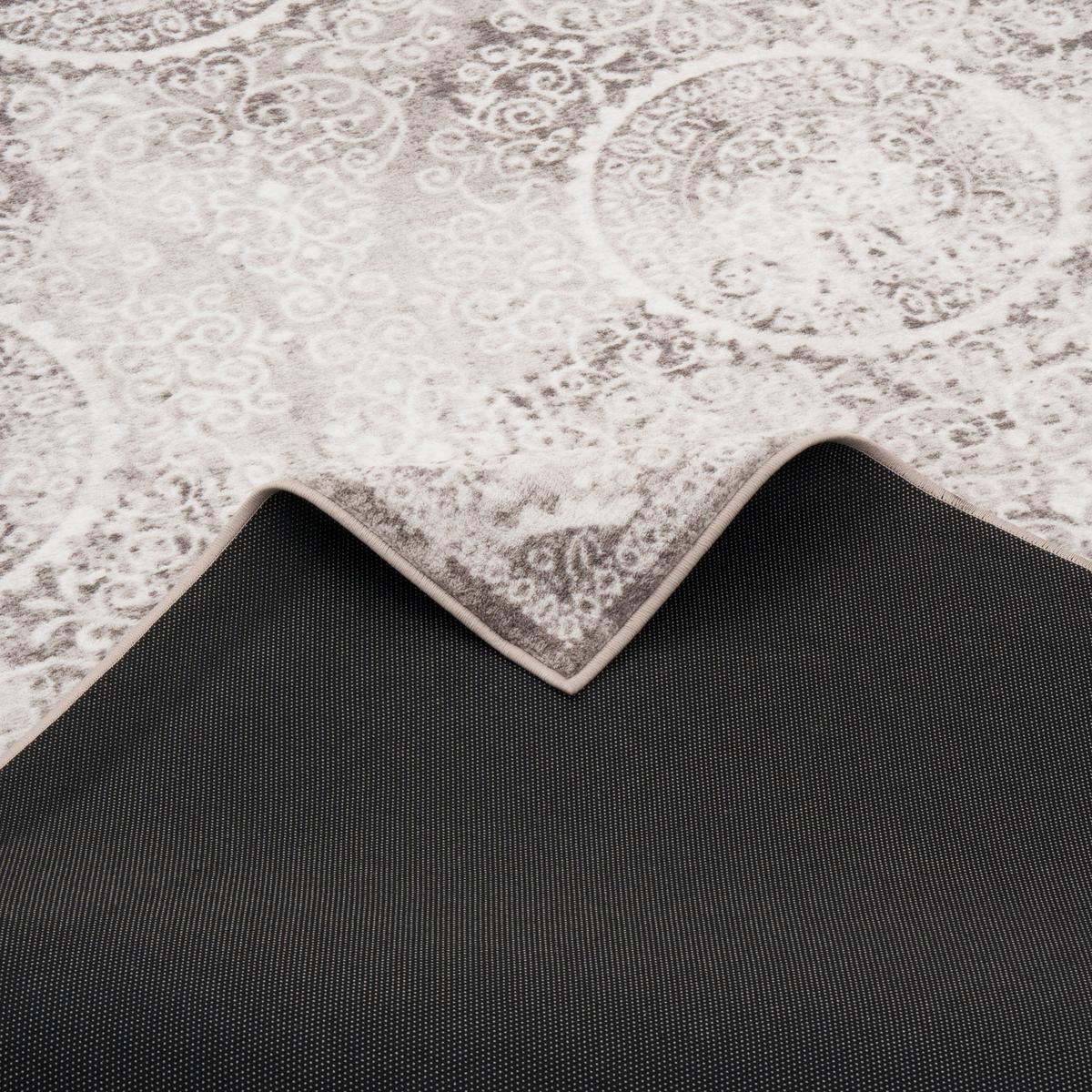 DESIGNER TEPPICH TAWIRA VINTAGE KLASSIK BAROCK - Grau, Textil (200/290cm) - Pergamon