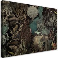 KUNSTDRUCK Bunt 90/60 cm - Multicolor, Textil (90/60cm) - KUNSTLOFT