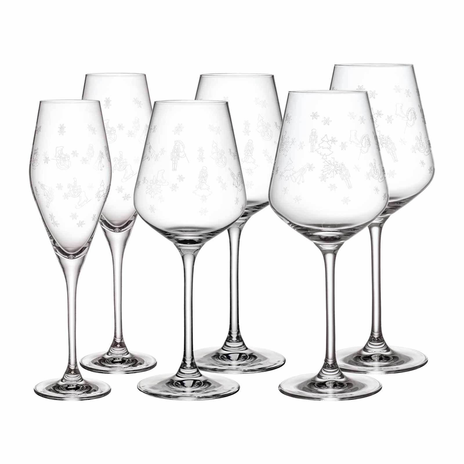WEIN- UND SEKTGLÄSER-SET Toy's Delight transparent 6-tlg. - Transparent, Glas - Villeroy & Boch