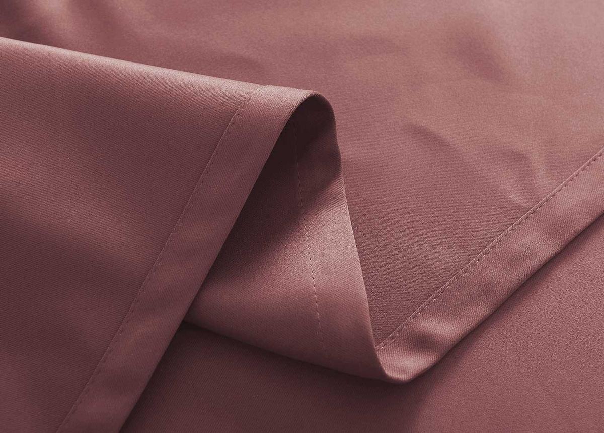VORHANG 2ER SET NEWYORK HxB 225x295 cm Altrosa - Rosa, Textil (295/225cm) - Gardinenbox