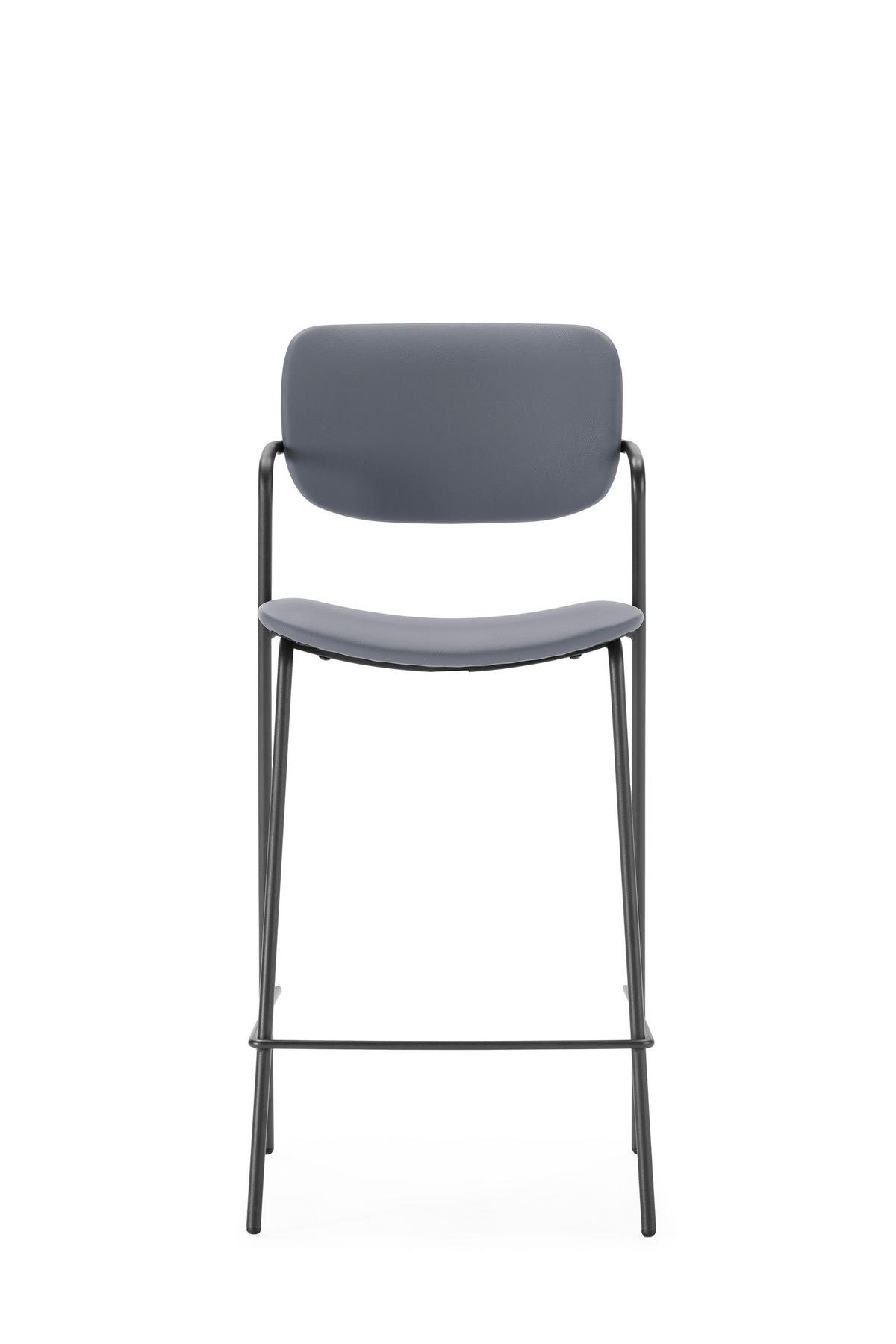 BARHOCKER Maika Grau 44/51/66 cm 2er-Set - Grau, Textil (51/66/44cm) - Calicosy