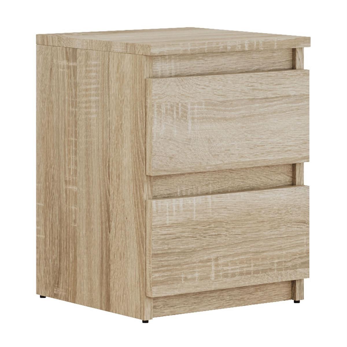 NACHTTISCH HANA M2 Sonoma Eiche - Sonoma Eiche, Holzwerkstoff (30/40/30cm) - Lookway