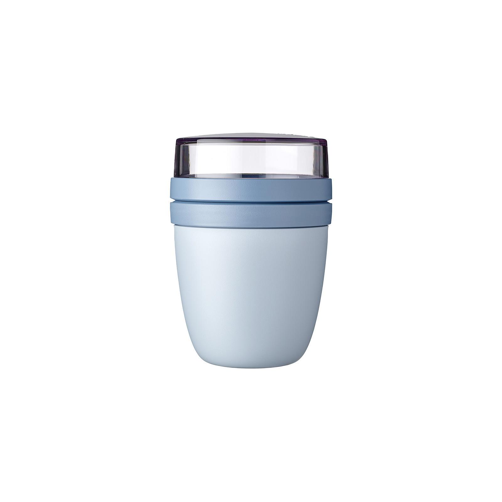 LUNCHPOT MINI Ellipse Nordic Blue new ø 9,1 cm - Blau/Hellblau, Kunststoff (9.1/12.8/9.1cm) - Mepal