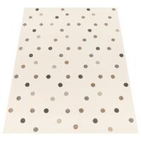 KINDERTEPPICH, mit Punkte-Muster, Beige, 80 x 150 cm - Beige, Textil (150/80cm) - KADIMA DESIGN