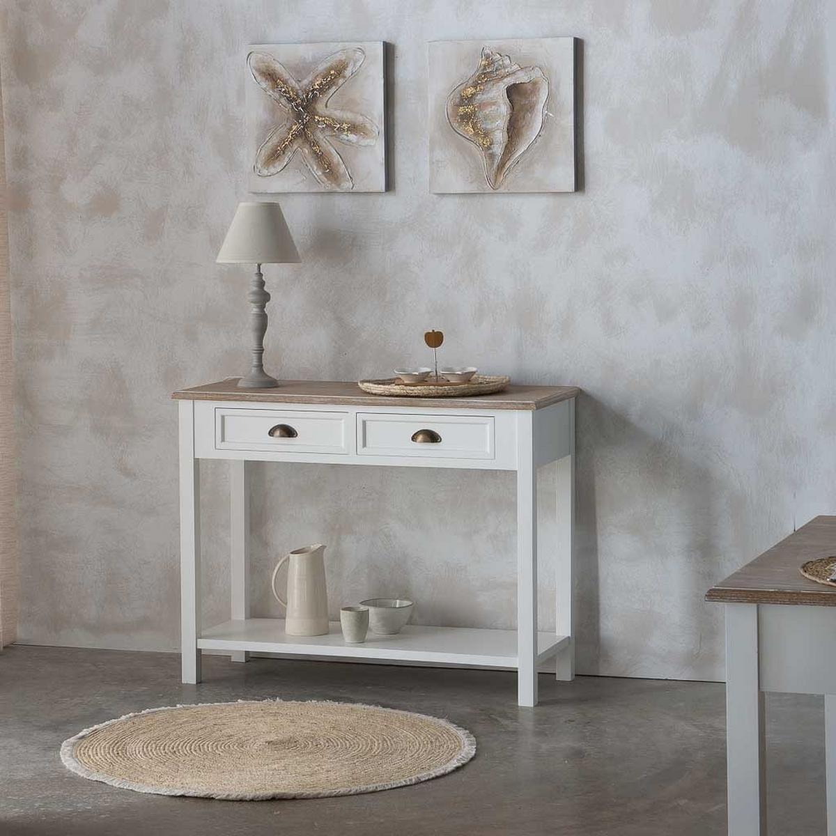 NATURFASERTEPPICH braun handgewebt D120x1 cm - Beige, Naturmaterialien (120/120cm) - Wanderlust