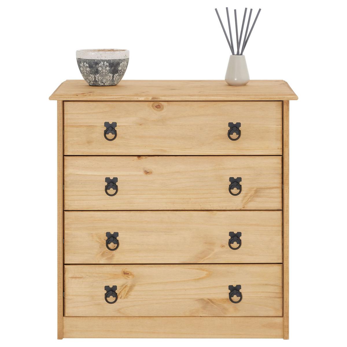 KOMMODE BARRIO natur - Naturfarben, Holz (71/72/34cm) - CARO-Möbel