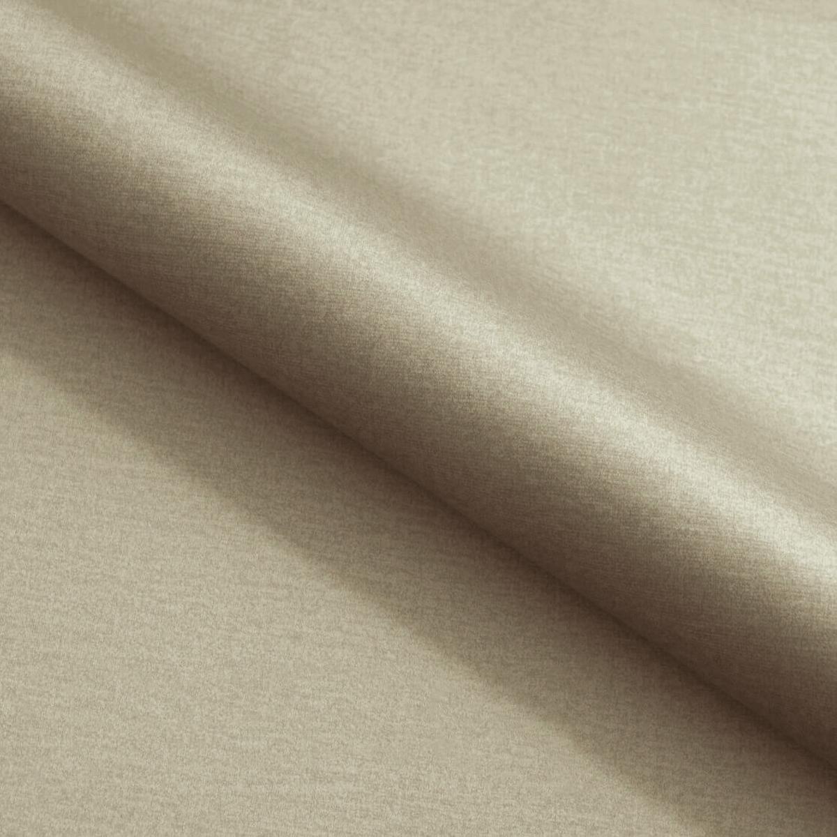 ECKSOFA VICENTE Creme Velours-Stoff mit Schlaffunktion - Creme, Holz (346/202cm) - MASSENO