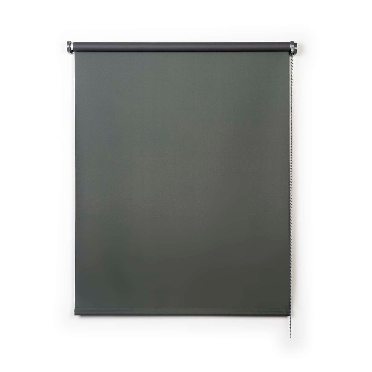 VERDUNKELUNGSROLLO Dunkelgrau 180x250 cm - Grau, Kunststoff (180/250cm) - STORESDECO