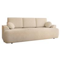 SCHLAFSOFA Velo - Beige/Schwarz, Holz/Kunststoff (248/94/110cm) - MIRJAN24