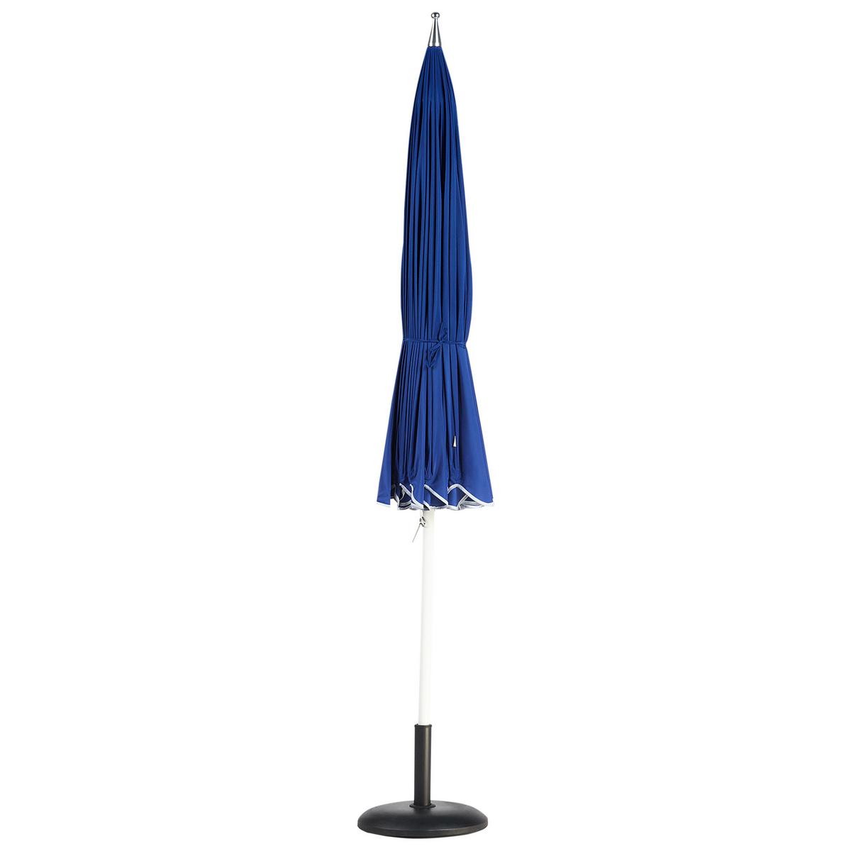 SONNENSCHIRM Blau Minoa - Blau, Textil (245/245cm) - Beliani