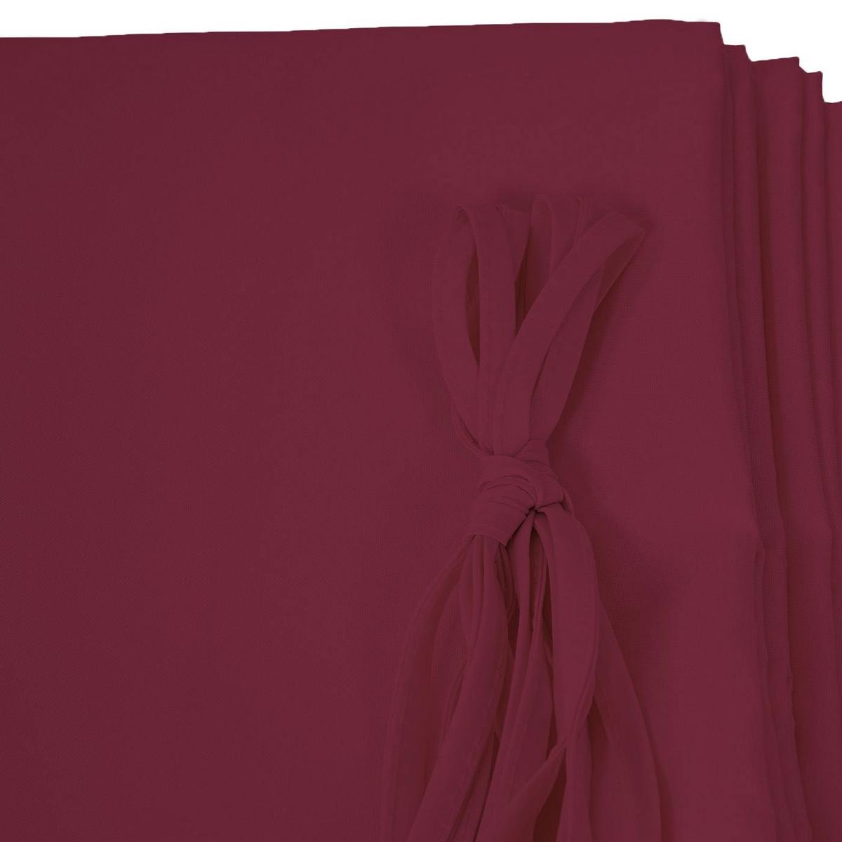 ERSATZBEZUG DACH FÜR PERGOLA BEJA Bordeaux - Bordeaux, Textil (372/1/596cm) - MCW