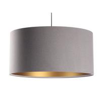 HÄNGELEUCHTE Beige 50/25 cm - Beige/Braun, Kunststoff (50/0.8/25cm) - ONZENO