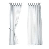 VORHANG 2ER SET POTSDAM HxB 245x140 cm Weiß - Weiß, Textil (140/245cm) - Gardinenbox