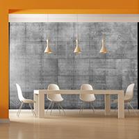VLIESTAPETE Grau 400/280 cm - Grau, Textil (400/1cm) - KUNSTLOFT