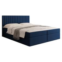 BOXBETT Tirulo - H3 - Blau/Schwarz, Holzwerkstoff/Kunststoff (160/200cm) - MIRJAN24