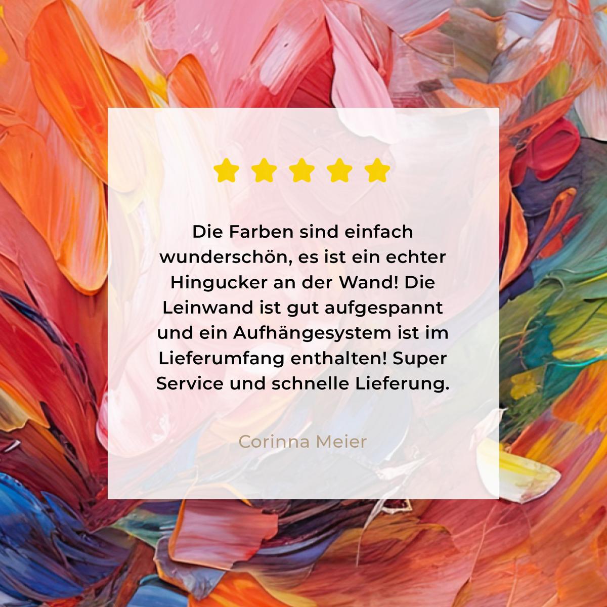 LEINWANDBILD Ölgemälde - Kunst - Abstrakt - Farbenfroh Wandbild 40x30 cm - Altrosa, Textil (40/30cm) - MuchoWow