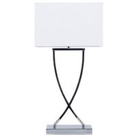 TISCHLAMPE Yasuni 20/32/63 cm - Weiß, Metall (20/32/63cm) - Beliani