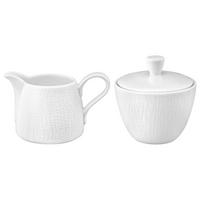MILCH- UND ZUCKER-SET Life Fashion Luxury White je 260 ml - Weiß, Keramik (1/2cm) - Seltmann Weiden