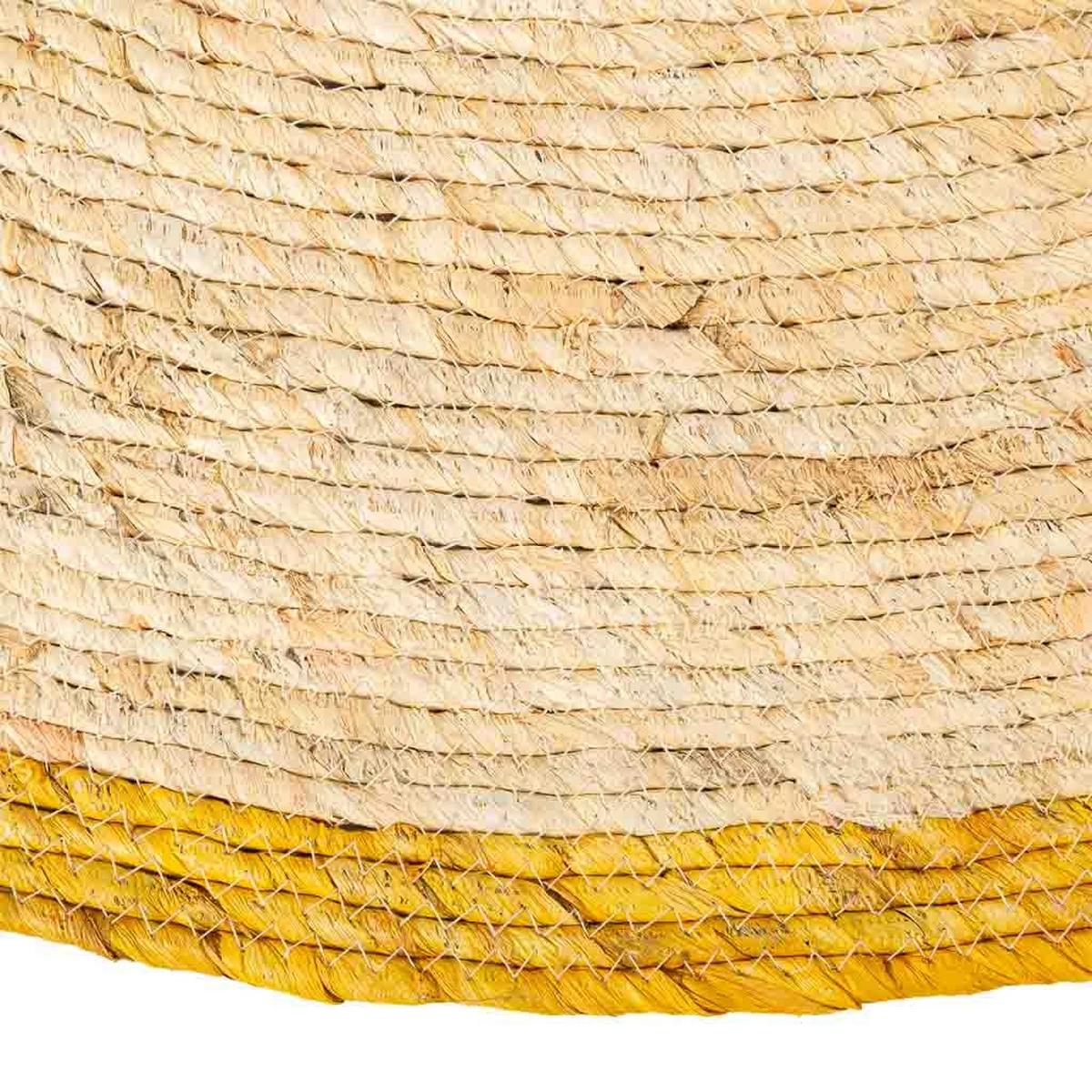 JUTETEPPICH rund, braun, D120x1 cm - Gelb/Naturfarben, Naturmaterialien (120/120cm) - Wanderlust