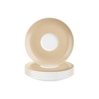 KOMBIUNTERTASSEN Liberty Pure Colors Dusty Beige ø 16 cm 6er Set - Beige, Keramik (16.1cm) - Seltmann Weiden