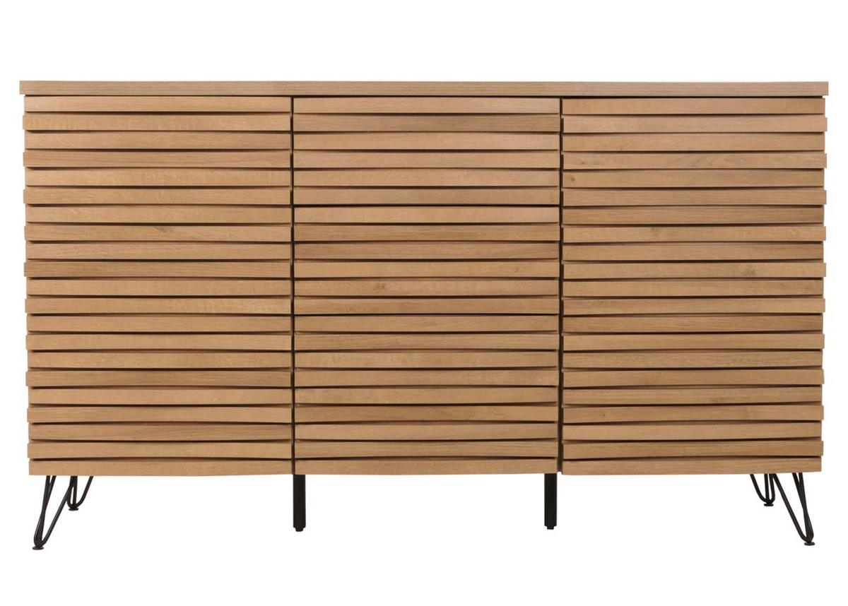 SIDEBOARD Braun - Braun, Holzwerkstoff (142/85/44cm) - MCW