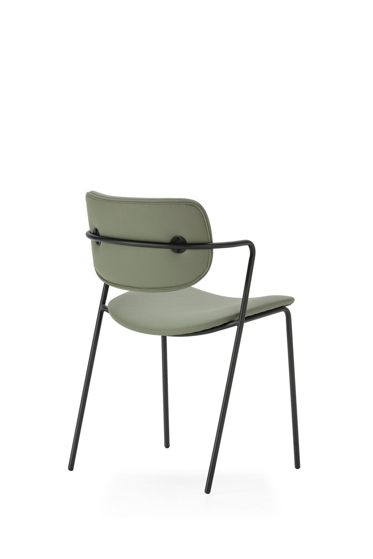 ESSZIMMERSTUHL Maika Grün 49/55/48 cm 2er-Set - Grün, Textil (55/48/49cm) - Calicosy