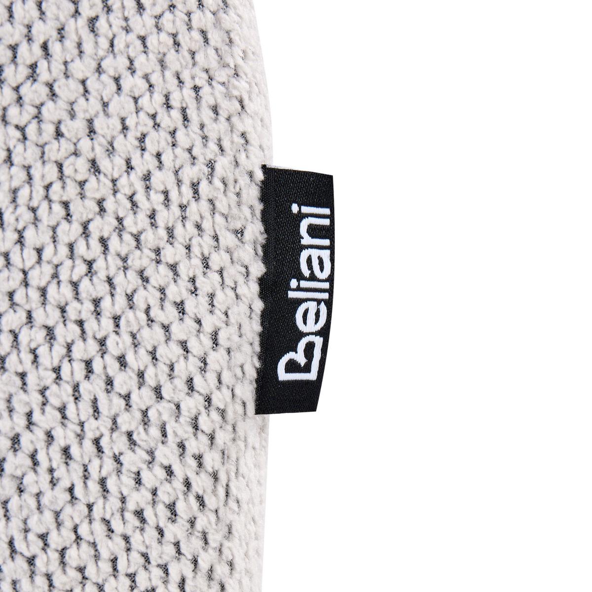 ESSZIMMERSTUHL 2er-Set Stoff Cremeweiß Calera - Weiß, Textil (56/78/60cm) - Beliani