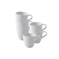 ESPRESSOTASSEN Pura weiß 50 ml 6er Set - Weiß, Keramik (0.05L) - Villeroy & Boch