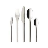 TAFELBESTECK V&B Tools silber 30-tlg. - Silberfarben, Metall - Villeroy & Boch