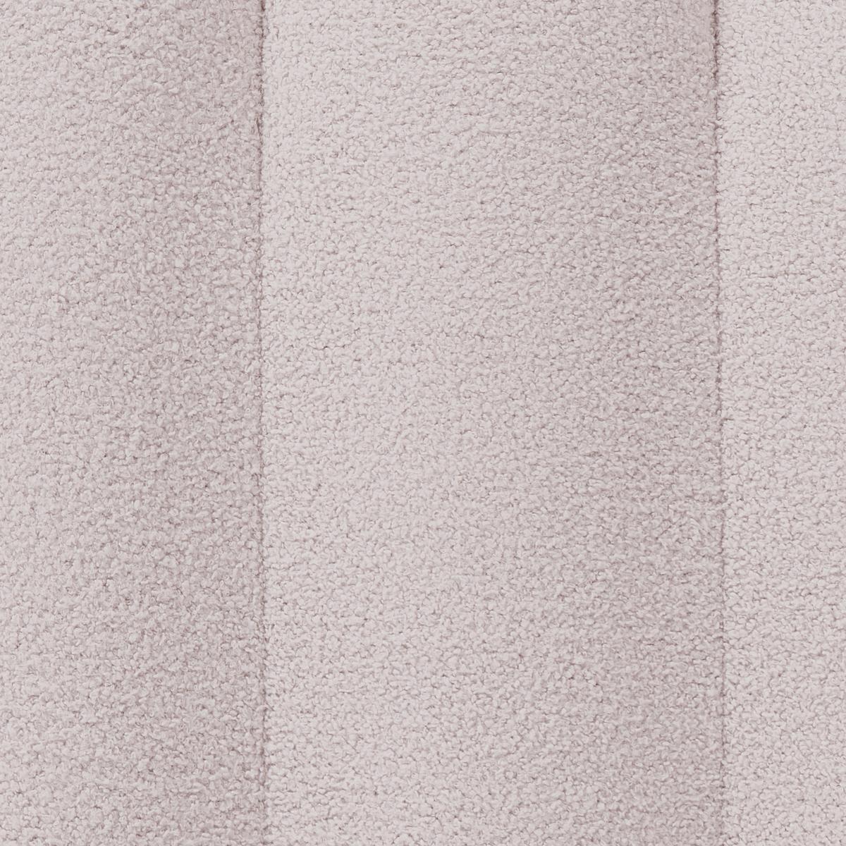 POUF Bouclé Cremeweiß Idyllwild - Weiß, Textil (49/45/39cm) - Beliani