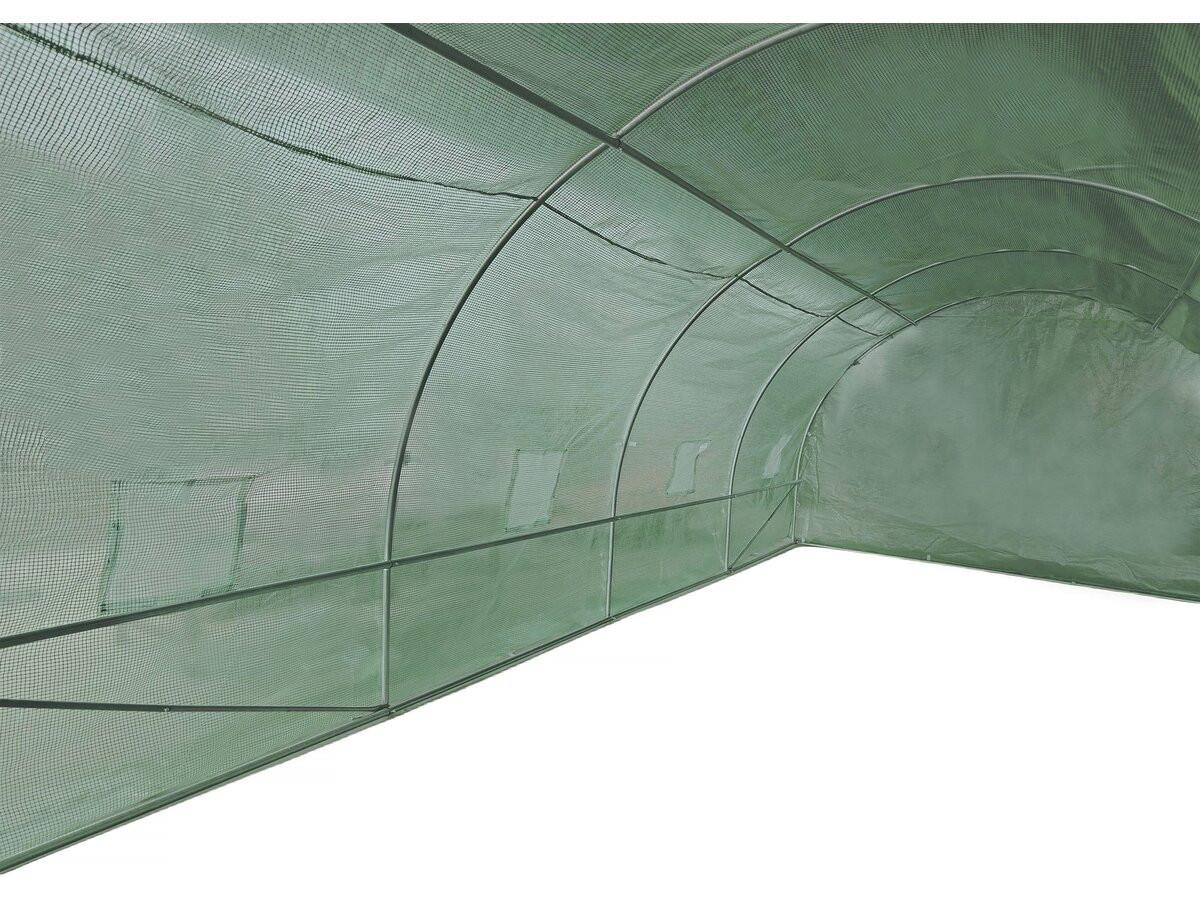 GEWÄCHSHAUSFOLIE lys Grün - Grün, Kunststoff (125/180/125cm) - Habitat Garten