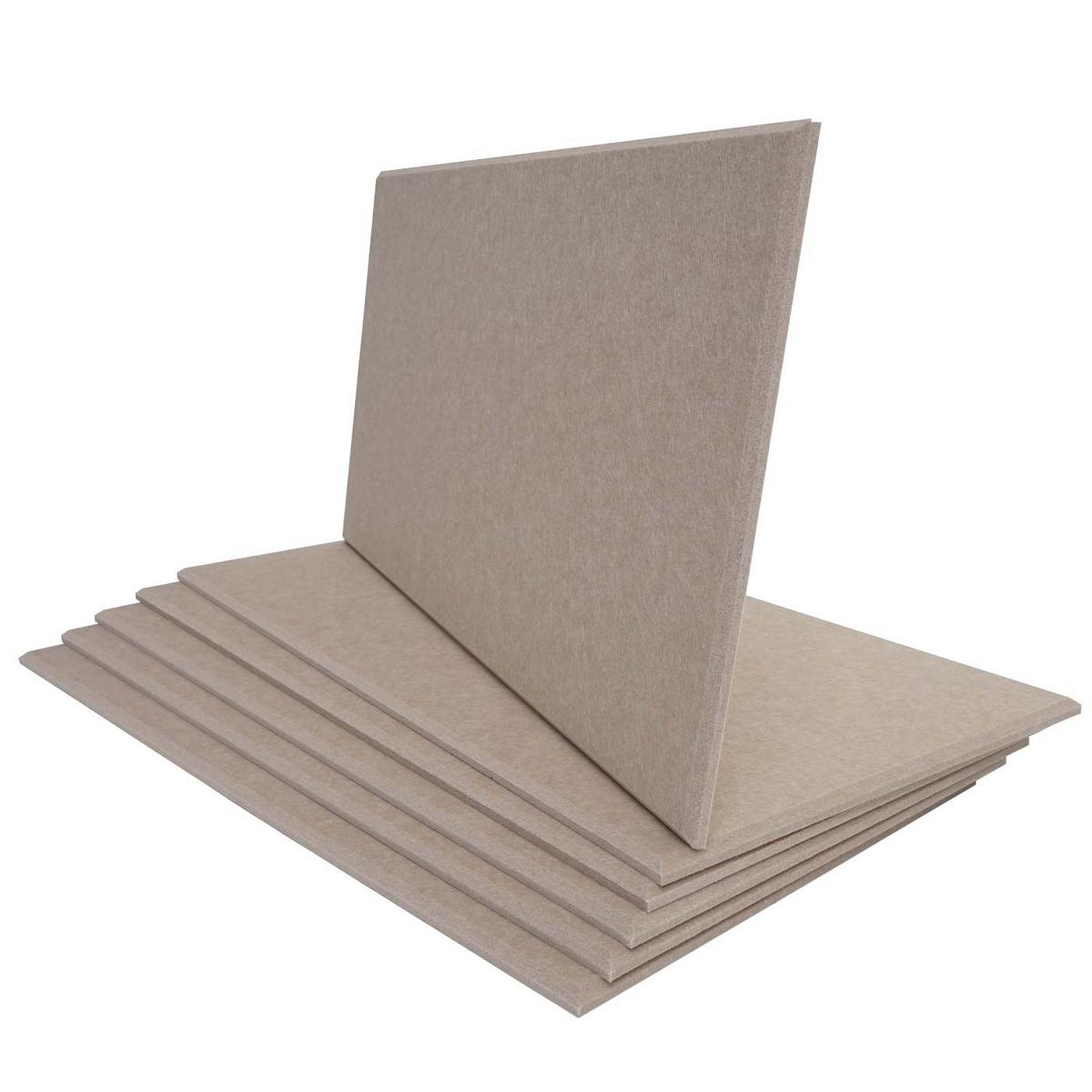 AKUSTIKWANDPANEEL Braun Komplett-Set - Braun, Textil (30/60/1cm) - MCW
