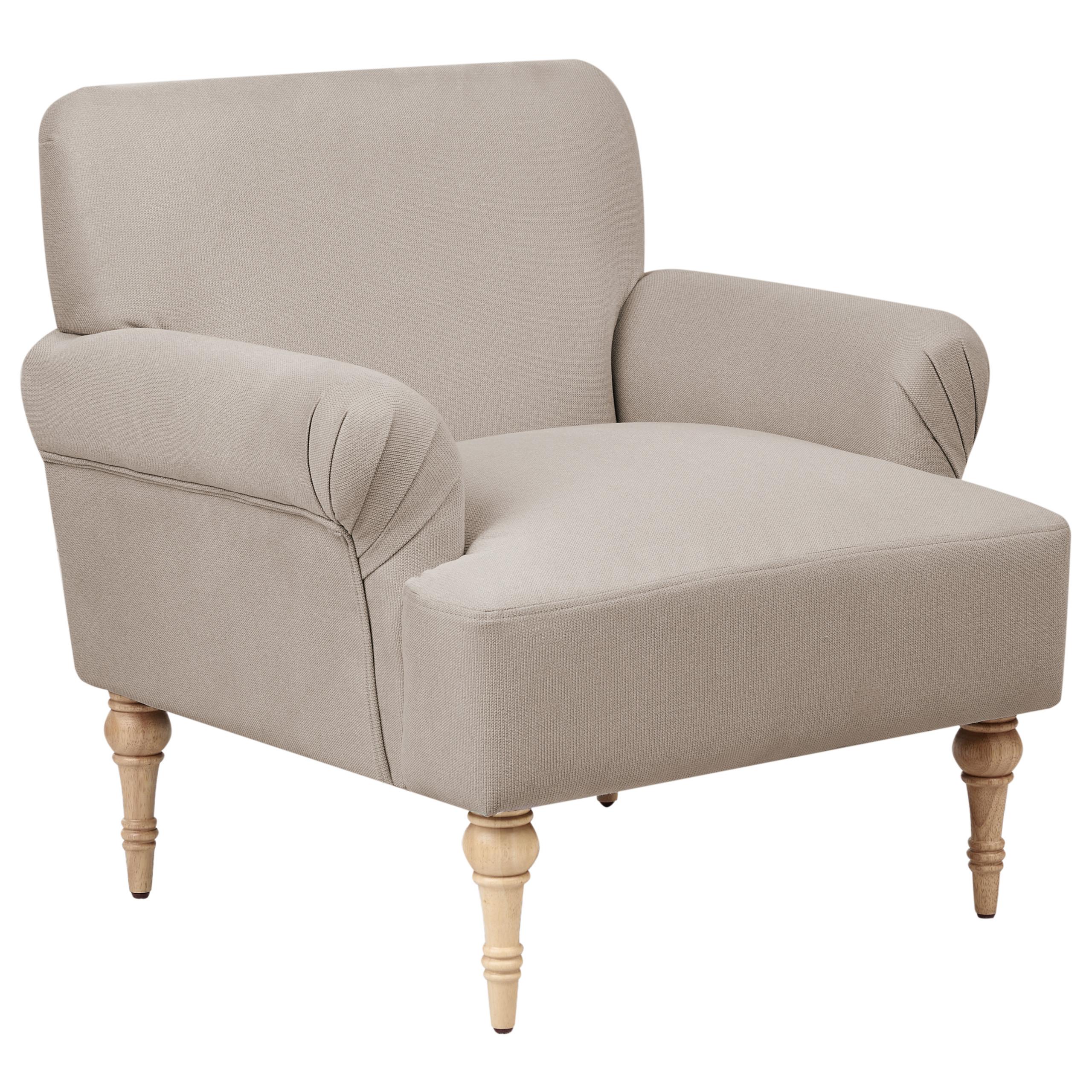 SESSEL Stoff Taupe Fredros - Taupe, Textil (71/82/75cm) - Beliani