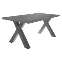 ESSTISCH ausziehbar Eike 3 160 x 90 x 75 Esszimmertisch Graphit - Grau, Holz (160/90/75cm) - 58aufmkessel