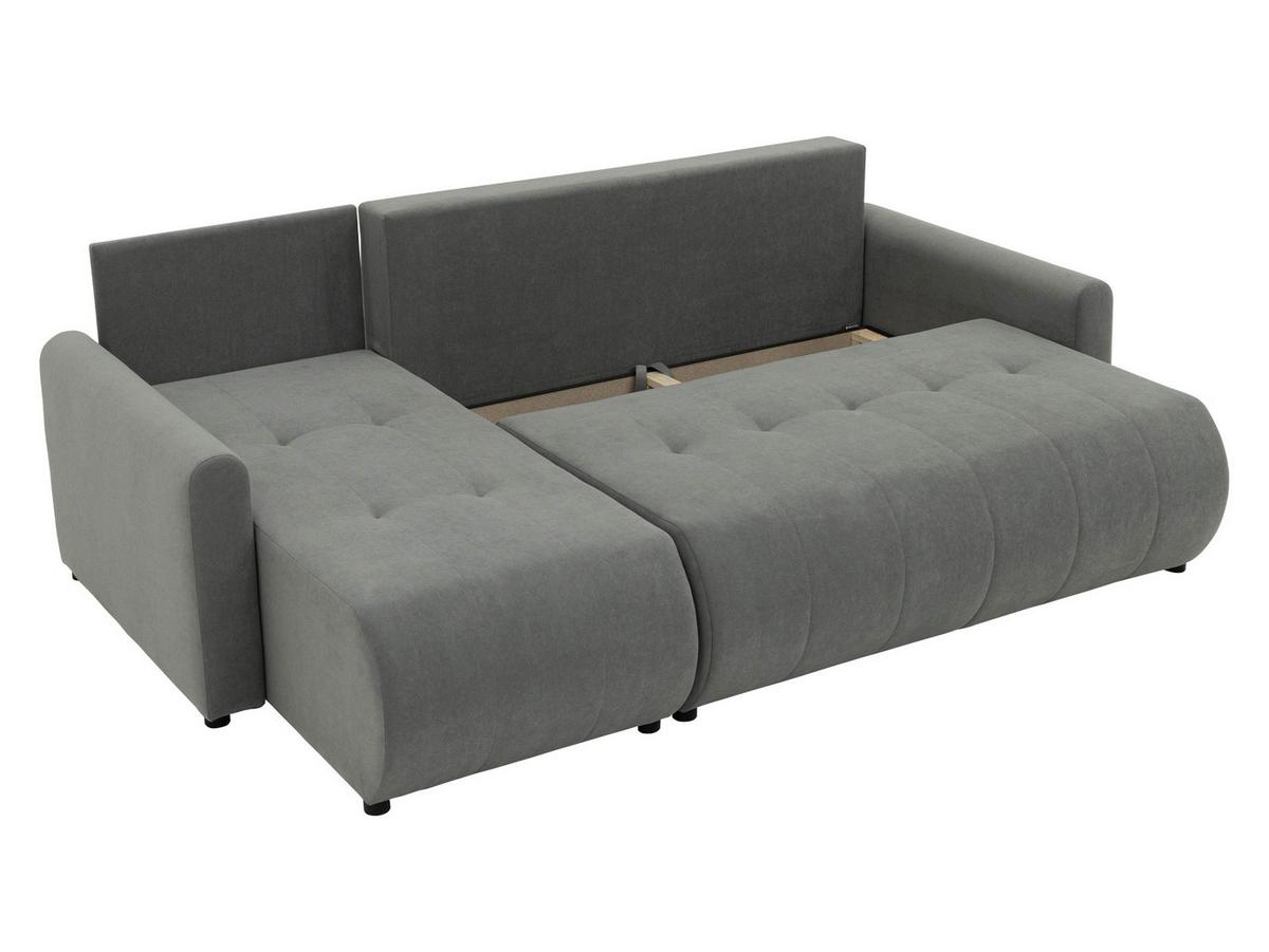 ECKSOFA Sprint - Schwarz/Naturfarben, Holz/Kunststoff (230/149cm) - MIRJAN24