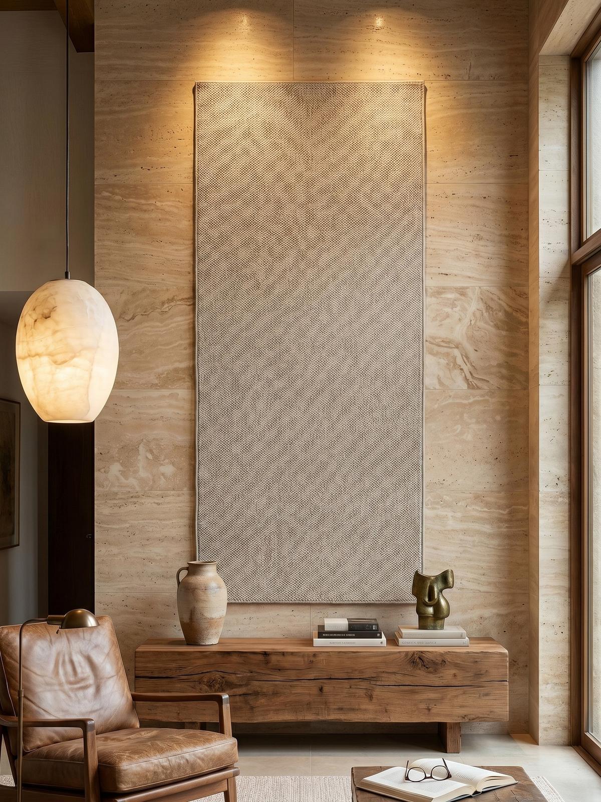 TEPPICH Flachgewebe LANGAU in Beige, meliert, 80 x 250 cm - Beige, Textil (250/80cm) - KADIMA DESIGN