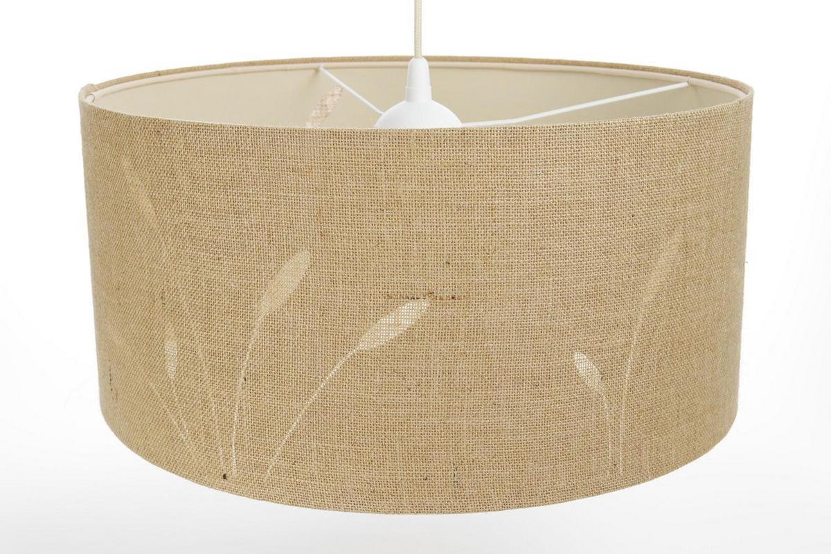 HÄNGELEUCHTE Beige 40/90 cm - Beige, Kunststoff (20/0.4/90cm) - ONZENO