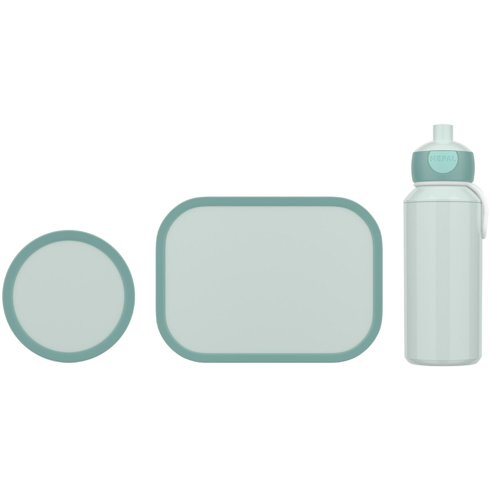 LUNCHSET Campus Cool Mint 3-tlg. - Mintgrün, Kunststoff (2/2/2cm) - Mepal