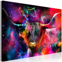 KUNSTDRUCK Bunt 120/80 cm - Multicolor, Textil (120/80cm) - KUNSTLOFT