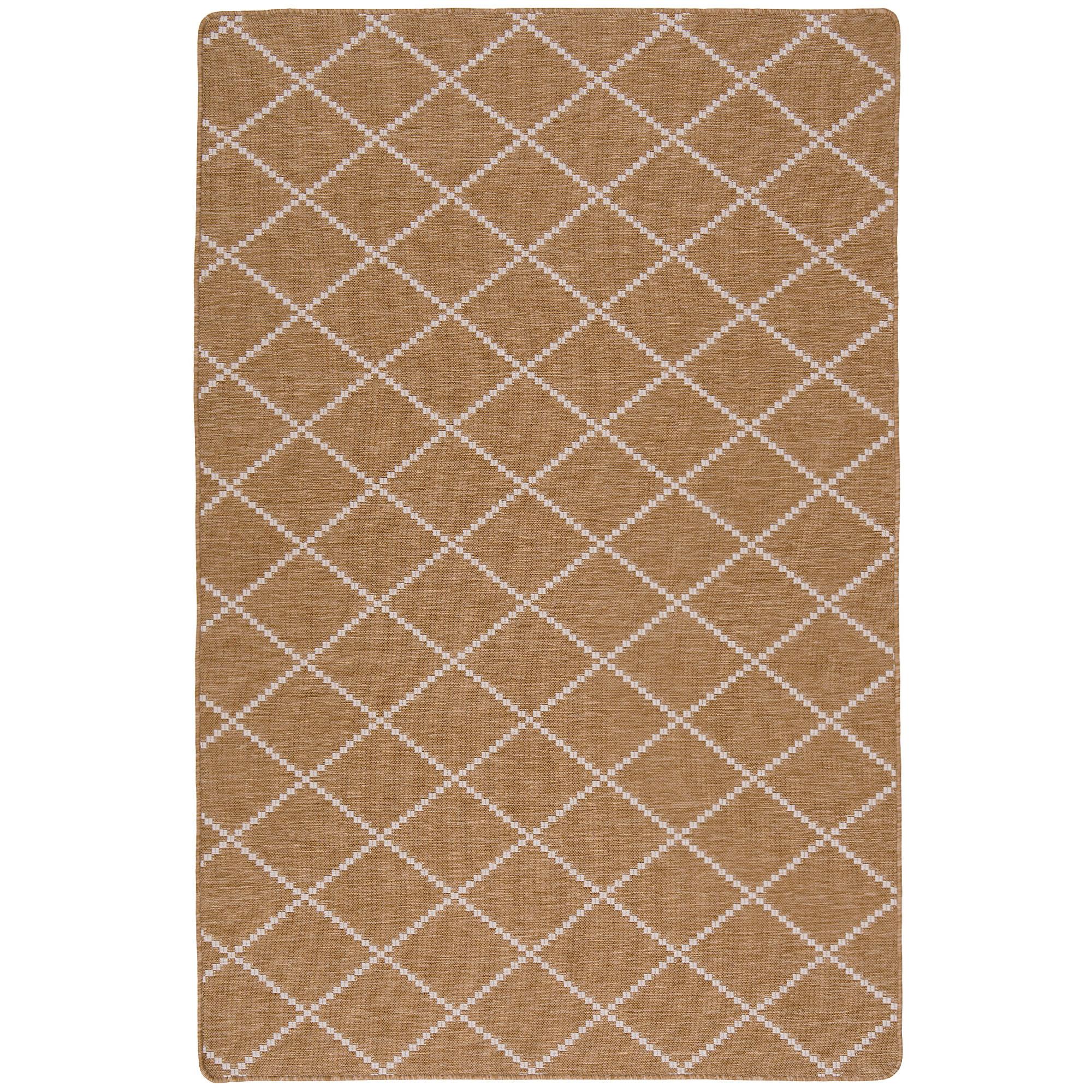IN- UND OUTDOOR TEPPICH BEIDSEITIG NEWPORT DESIGN - Beige, Textil (80/160cm) - Snapstyle