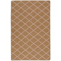 IN- UND OUTDOOR TEPPICH BEIDSEITIG NEWPORT DESIGN - Beige, Textil (133/133cm) - Snapstyle