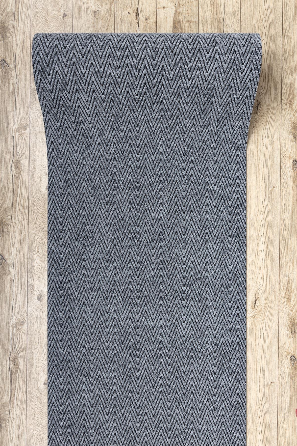 TÜRMATTE rutschfest 100/300 cm - Grau, Textil (100/300cm) - rugsX