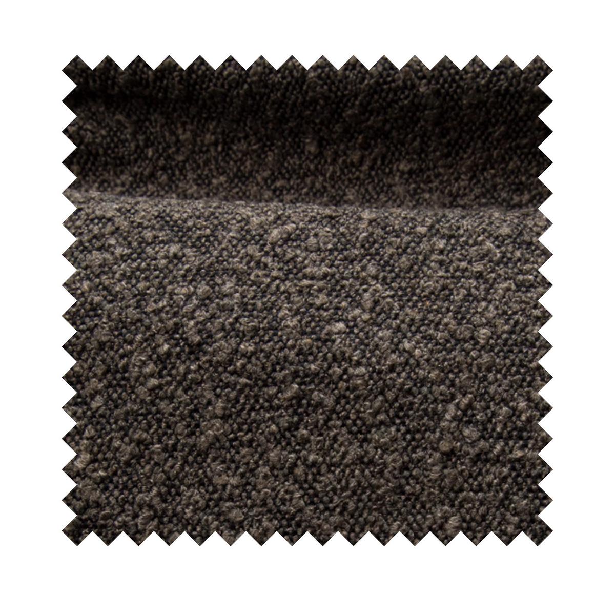 KINDERBETT Cloudy Braun 120 cm, Bouclé - Schwarz/Braun, Kunststoff/Textil (120/200cm) - Selsey