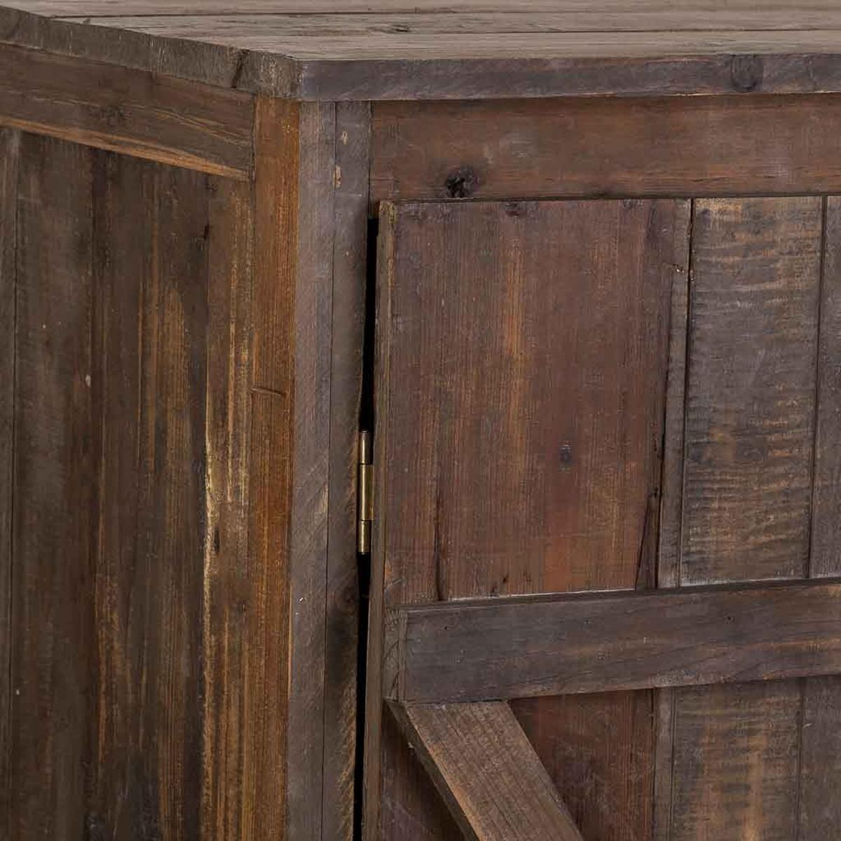 KLEIDERSCHRANK 78x40x148 cm Braun - Braun, Holz (78/148/40cm) - Wanderlust