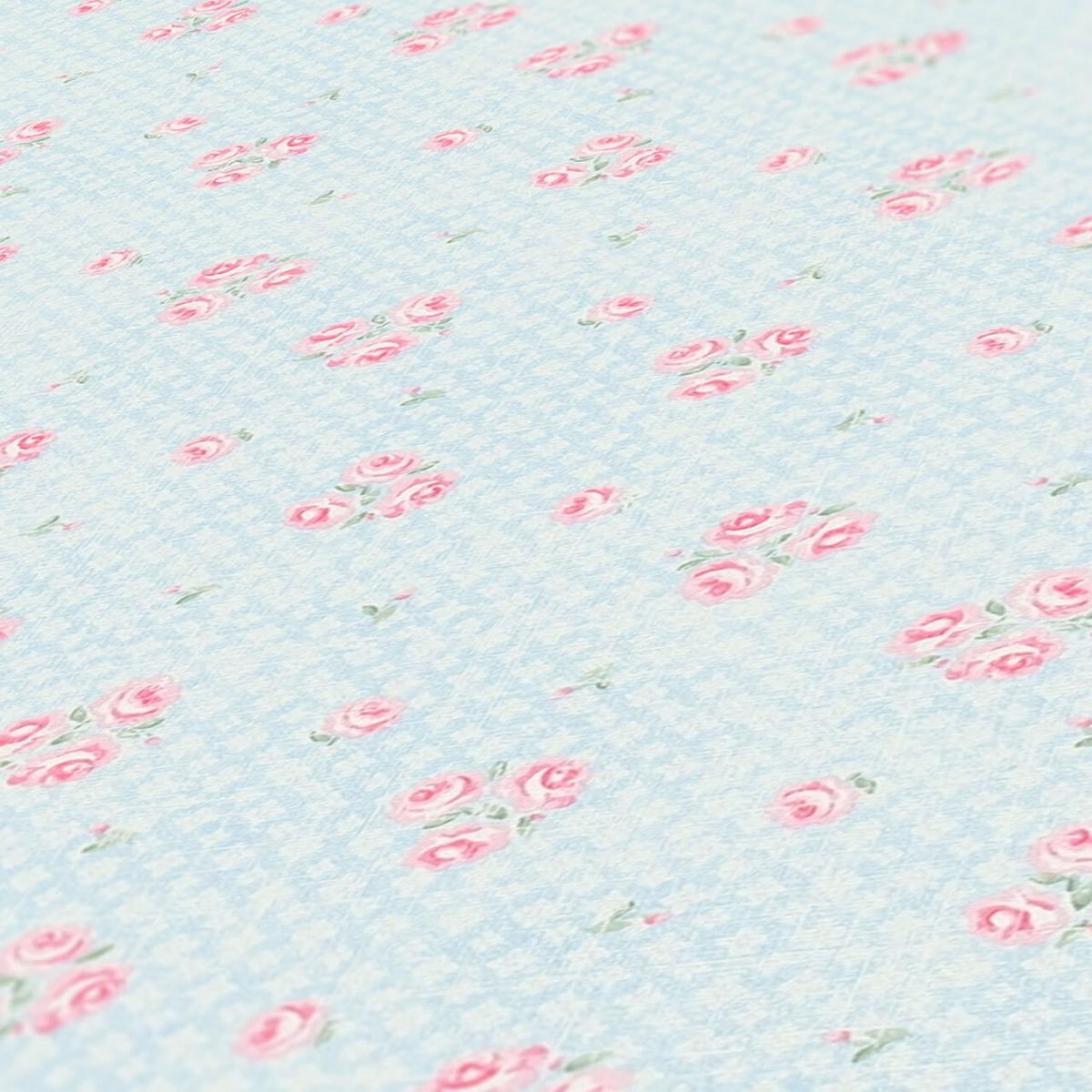 VLIESTAPETE Blau 53/1005 cm - Pink, Kunststoff/Textil (53/1cm) - KUNSTLOFT